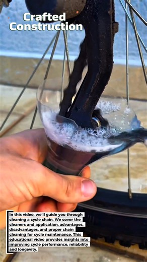 Cycle Chain Cleaning - Educational Maintenance