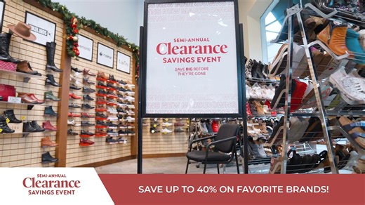 The Shoe Mill Semi-Annual Clearance Sale is on now, with markdowns on styles for all seasons. Stop in or shop online while sizes last, now through January 25th! Courtesy of FOX 12 Oregon | Shoe Mill | Facebook