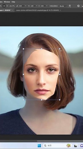 【顔合成】画像の人物の顔を他の人に入れ替える【Photoshop】