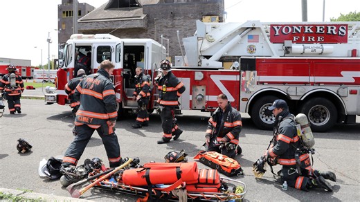 Yonkers Fire Department trains for high-rise emergencies