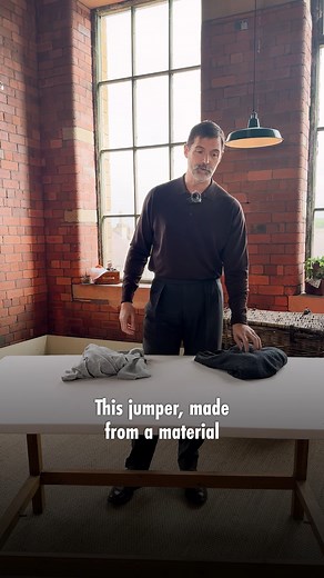 #PatrickGrant on the true value of high quality knitwear. #SewingBee | The Great British Sewing Bee