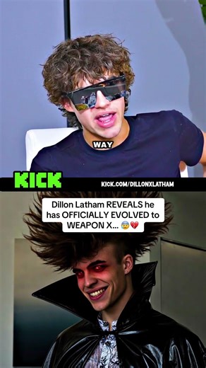 Dillon Latham Reveals He Has Evolved to WEAPON X