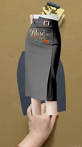 Pencil skirt pattern. Simple and easy to follow.✂️ #Skirt #fashion #sewing #design #style | Rose Modis