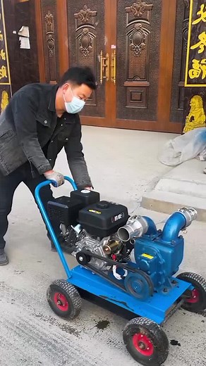 Efficient Water Pumping with a Portable Pump