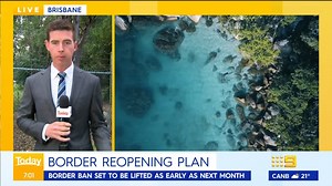 Australia is being put back on the map for international tourists, with reports the border ban expected to be LIFTED within just weeks. #9News | Nightly at 6pm | 9 News Queensland