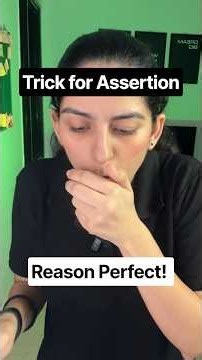Easy Trick to Solve Assertion-Reason Questions & Score 100/100! 🎯📚 #StudyTips #Exams