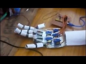 Robotic hand using arduino uno