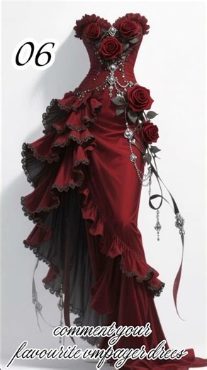 Which Vampire Dress is Your Favorite? 🧛‍♀️🖤 (Comment Below!)