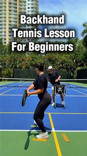 Backhand Tennis Lesson For Beginners