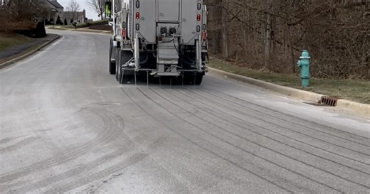 What are those lines? Brownsburg now has brine trucks pre-treating roads this winter