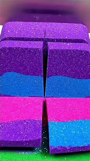 Galaxy Kinetic Sand Crisp Cuts ASMR ✨⭐