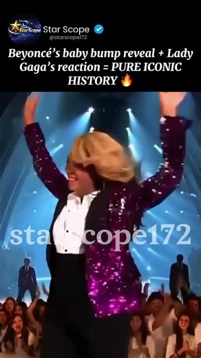 Beyoncé’s ICONIC Baby Bump Reveal 😱🔥 #VMAs #Beyonce #LadyGaga
