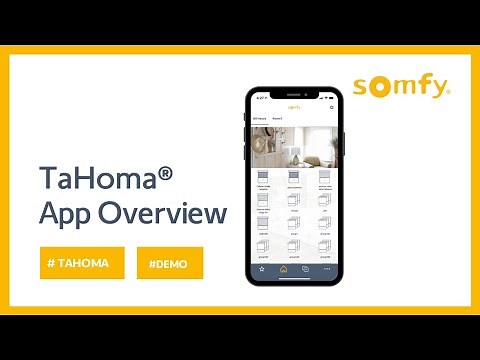 TaHoma® App Overview