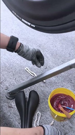 Track Bike Assembly STEP 6 Chain Installation.#icancycling #TRA01