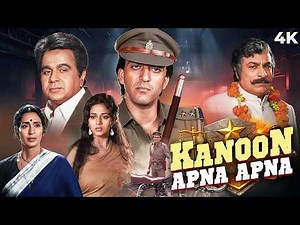 Kanoon Apna Apna (1989) Full Hindi Movie (4K) Sanjay Dutt & Madhuri Dixit | Dilip Kumar | Nutan