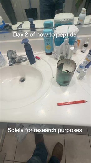 General reconstitution knowledge. For research purposes only #biohacking #education #beginner #reconsitute #peptide