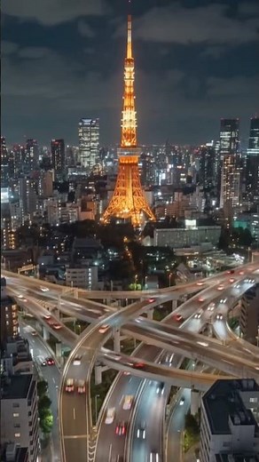 Tokyo Tower 🇯🇵✨ | The Iconic Symbol of Japan