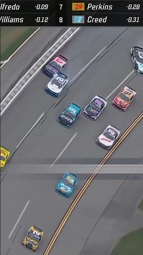 BIG WRECK at Talladega! 😱💥 #XfinitySeries #Talladega