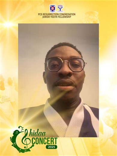 A special invitation from our special feature, Rev. Nana Yaw Adom. Save the date! Just this Saturday. You wouldn't want to miss this! #ShidaaConcert2025 #SC25 | PCG, Resurrection Congregation - Accra Central