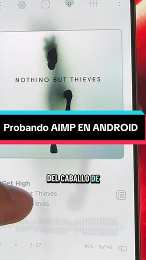 Hoy toca probar AIMP☝🏻🤓#tecnologia #celulares #aprendeentiktok #techtok #android