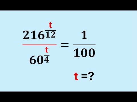 Exponential challenge