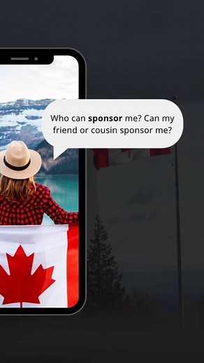 Who can sponsor me? Can my friend or cousin sponsor me? For the...