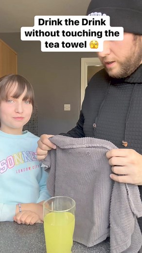 ITS MAGIC - Drink the Drink without touching the tea towel 🫣😂😂 #trick #magic #comedy #drink #everylittlethinghedoesismagic #fyp #tiktok #tiktokmagic #viral #foryoupage #funnyvideos #fypage | Flixable