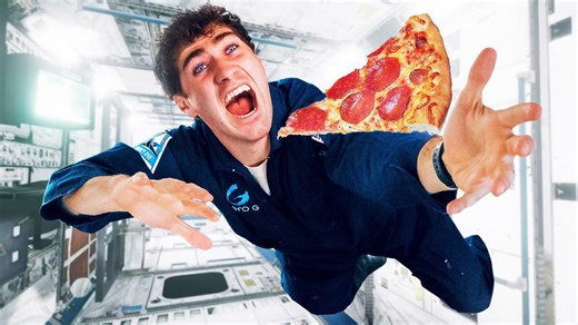 Guy opens a pizza shop - then tries to deliver a slice to space