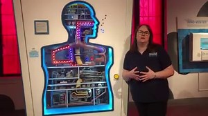 We’re back inside our Explore YOU science studio, presented by Independent Health, for a peek at one of our Director of Collections’ favorite pieces. The Human Factory has been in our Collection since the 1930s and was refurbished and brought back to life in 2012 thanks to Museum supporters. We were recently able to recreate and replace original factory worker figures thanks to a generous gift from Museum Kid Dr. Cora Musial. Stay tuned to our social channels as we continue our virtual tours, pr