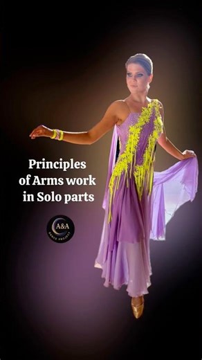 Principles of Arms work in Solo parts in American Smooth with Alex&Anna