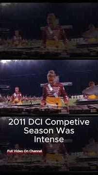 2011 DCI Season Was Intense #thecadets #dci #drumcorps