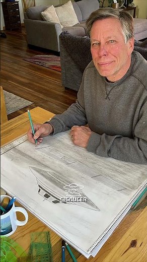 Bob Lazar's Flying Saucer Sketch 🛸