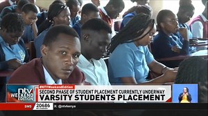 5.2K views · 162 reactions | Varsity Students Placement The Kenya Universities and Colleges Central Placement Service (KUCCPS) has dismissed claims of a system failure in its ongoing student placement exercise. #NTVWeekendEdition | NTV Kenya | Facebook