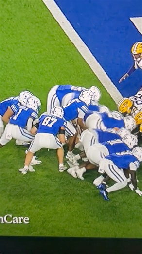 KENTUCKY QB KENNY MINCHEY TUSH-PUSH TD VS. LSU. #kentuckywildcats, #collegefootball, #secfootball