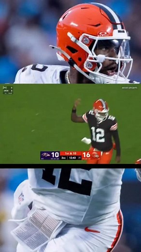 Dillon Gabriel being evaluated for a concussion protocol and sanders checks in the game!!! #shedeursanders, #nflhighlights, #footballstar, #browns, #sportsviral, | Cassiuszone