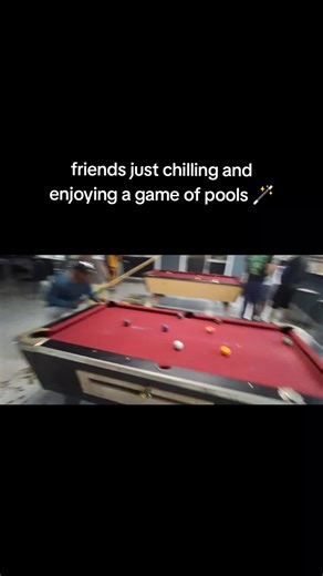 Chilling with Friends: Pool Game Fun