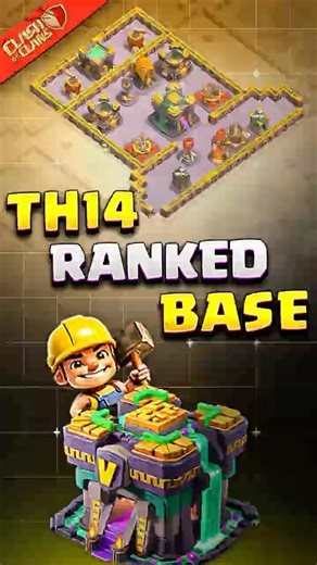 🔥 This TH14 Base Is Perfect For Ranked