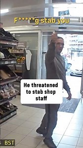 Man Threatens to Stab Sainsbury’s Staff