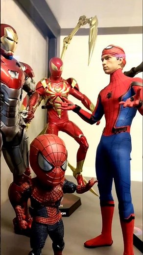 Hot Toys Spiderman Collection #spiderman #hottoys #marvel