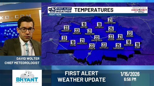 TRACKING: Some rain and possibly a little snow for Friday | WBKO First Alert Weather
