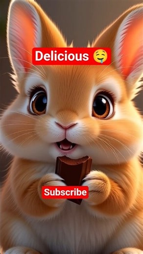 Rabbit Safety 101: Never Chocolate 🐰🛑#trending #viral #ytshorts #shortvideos #ai #animation #edit
