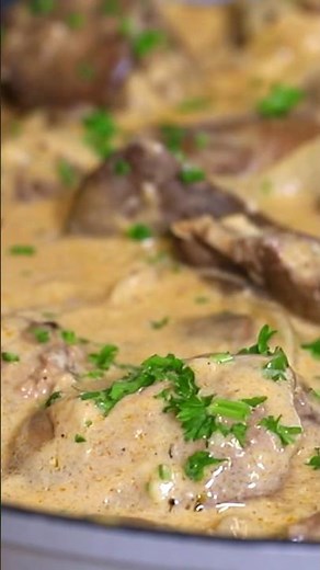 Sauteéd Chicken Livers in White Wine Sauce - one of the best dinner recipe!!
