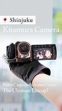 Video Cameras & Action Cams: The Ultimate Lineup!