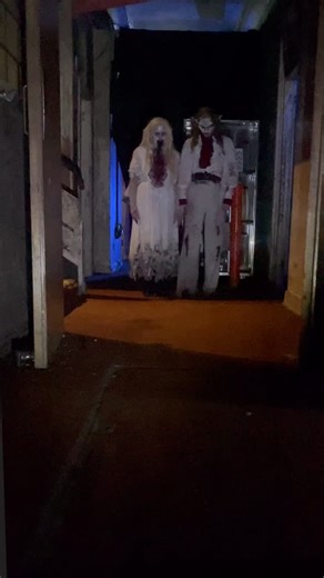 1K views · 529 reactions | vampire twins on the way to haunt your halls 驪 #vampire #halloween #goth #spookers #horror #twins #scareact #haunted | Spookers Haunted Attractions | Facebook