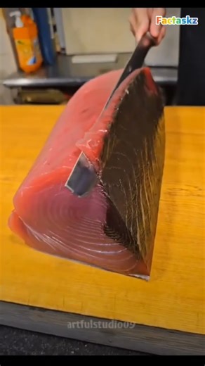 Why Tuna Has “Dark Meat”#shorts #fish #fishcutting #food #fishing #seafood