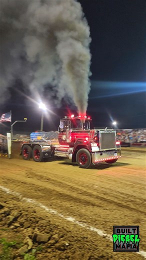 74K views · 1.6K reactions | The Big nasty "Bad Dog" Mack torqueing down the track at holzhauers for The Pullers Championship TPC 2025 is May 16th and 17th 2025. #macktrucks #semi #bigrigs #largecars #diesel | BUILT Diesel MAFIA | Facebook