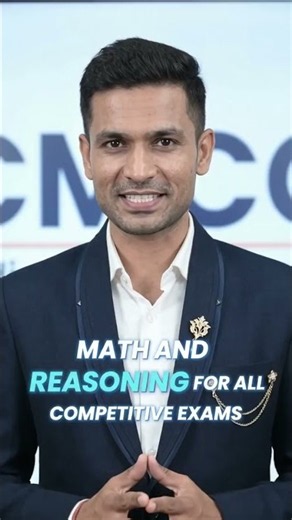 CMCC MATH AND REASONING FOR ALL COMPETITIVE EXAMS #cmcc_math_and_reasoning #maths #reasoning #shorts