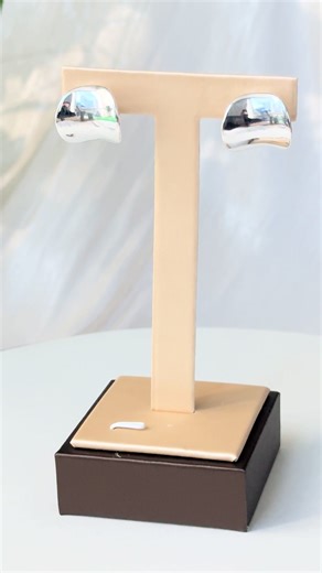 Italian style earrings#Silver#Exclusive for white-collar workers#Fashionable and versatile#Italian style#Luxury jewelry