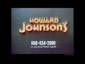 1983 Howard Johnson's Hotel Commercial - Don't Need a Fancy Hotel to Get a Comfortable Room