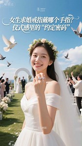 女生求婚戒指戴哪个手指？仪式感里的“约定密码”